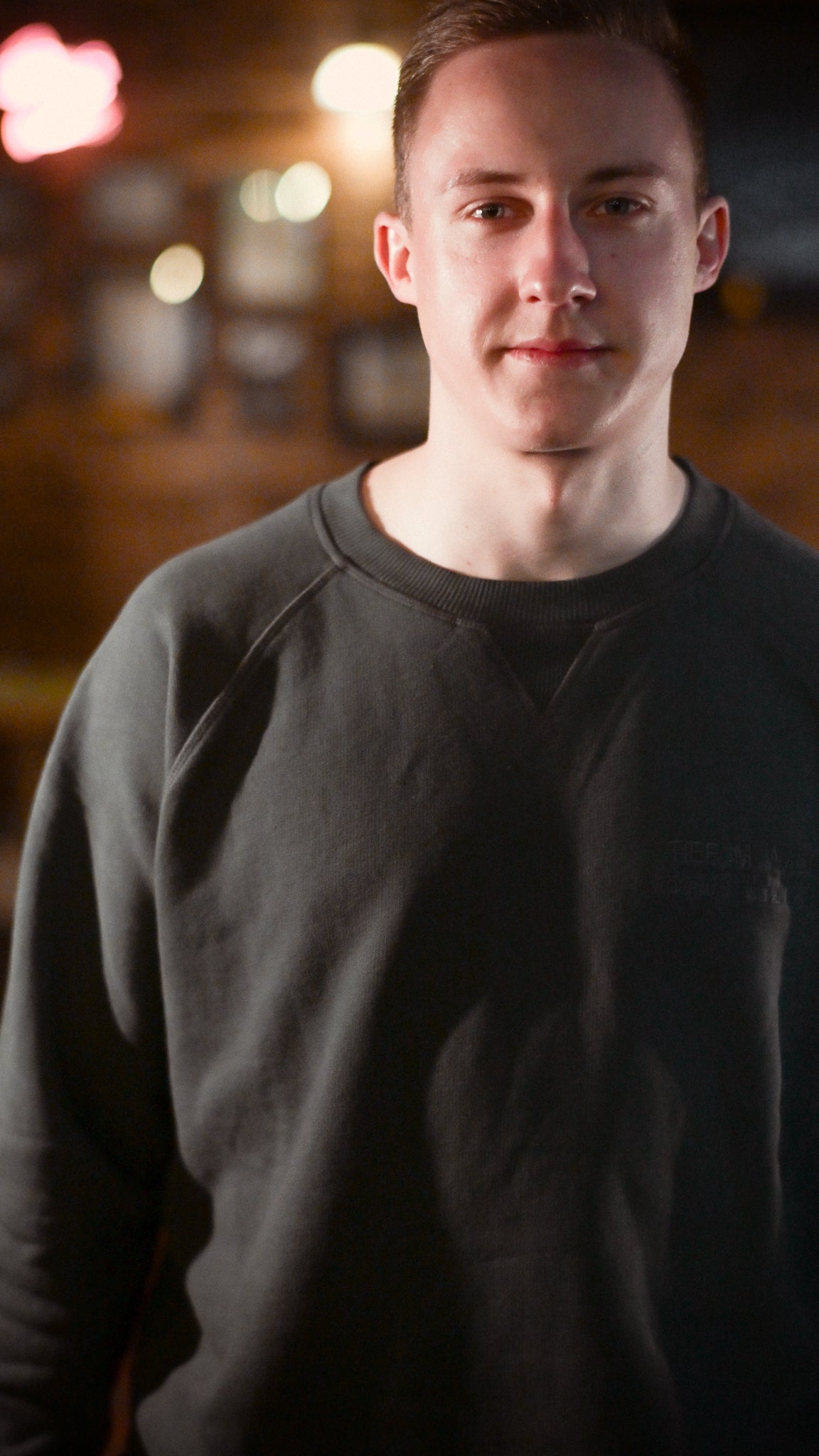 Sweater mit Stick "From the Woods"