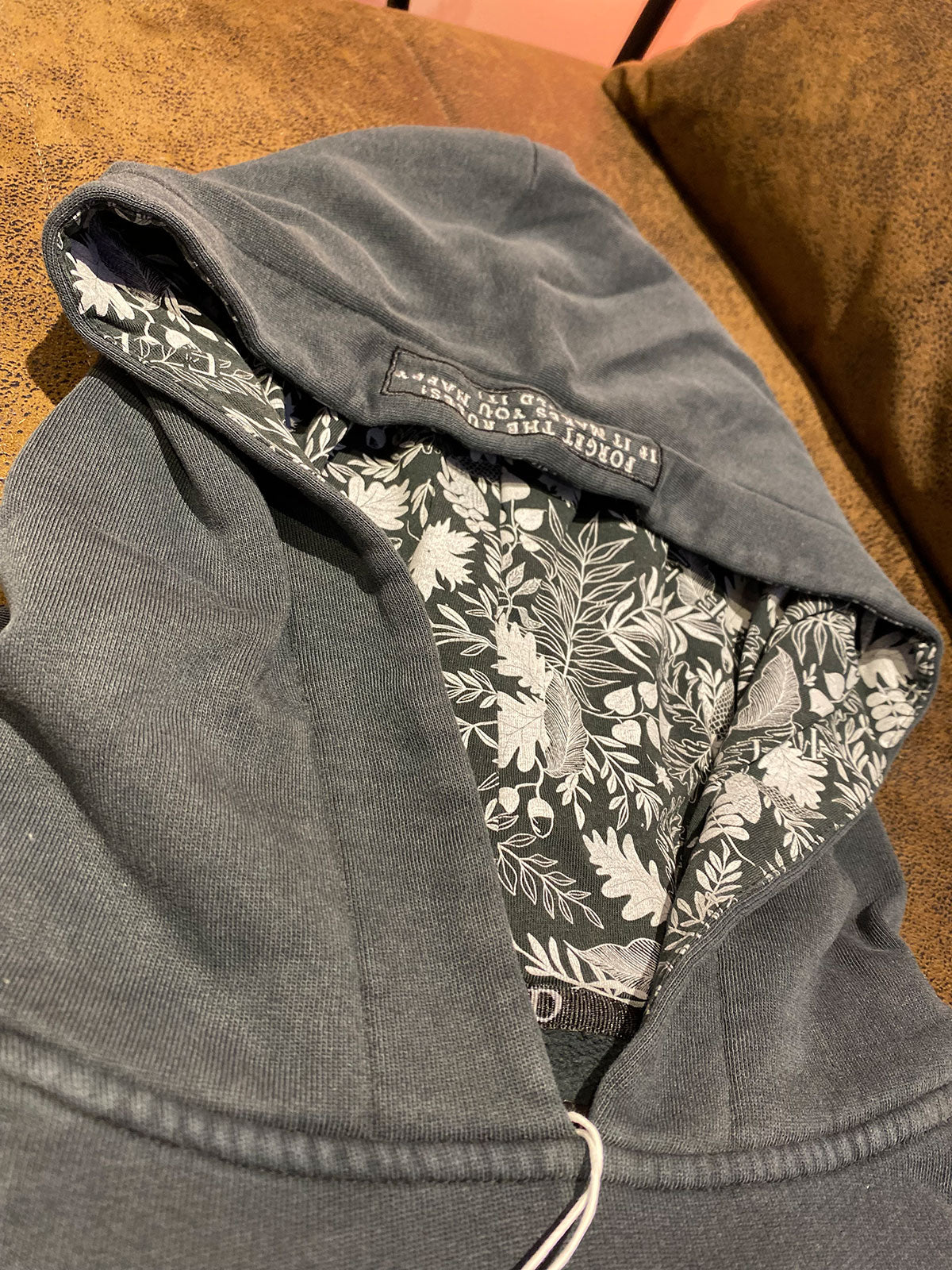 forget the rules if it makes you happy build it | Hoodie | Acid washed