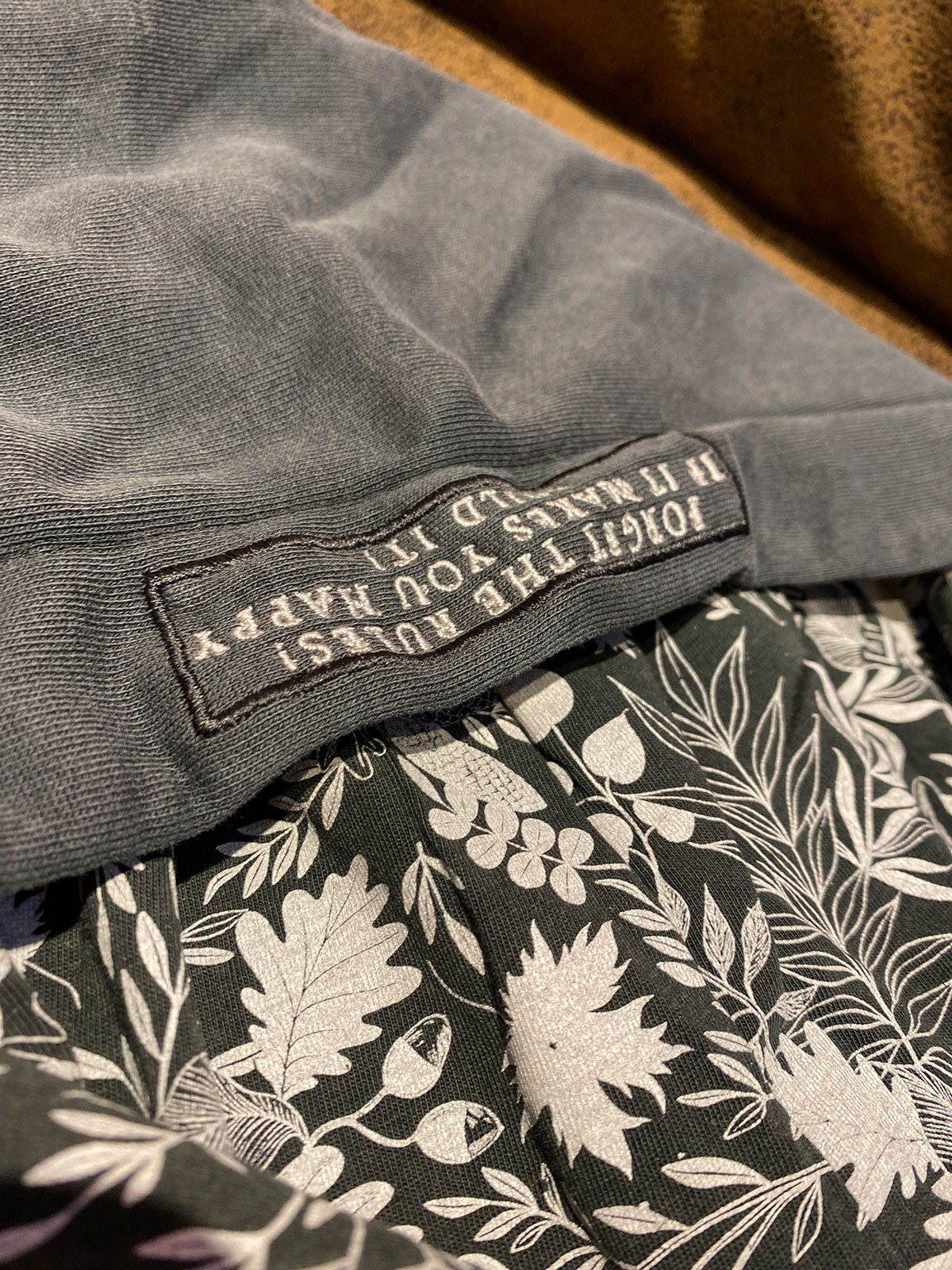 forget the rules if it makes you happy build it | Hoodie | Acid washed