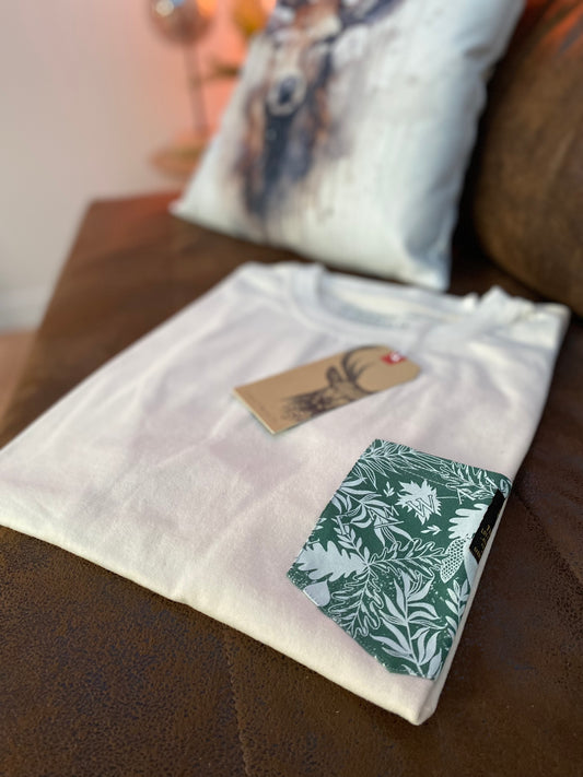 From the Woods | T-Shirt mit Brusttasche