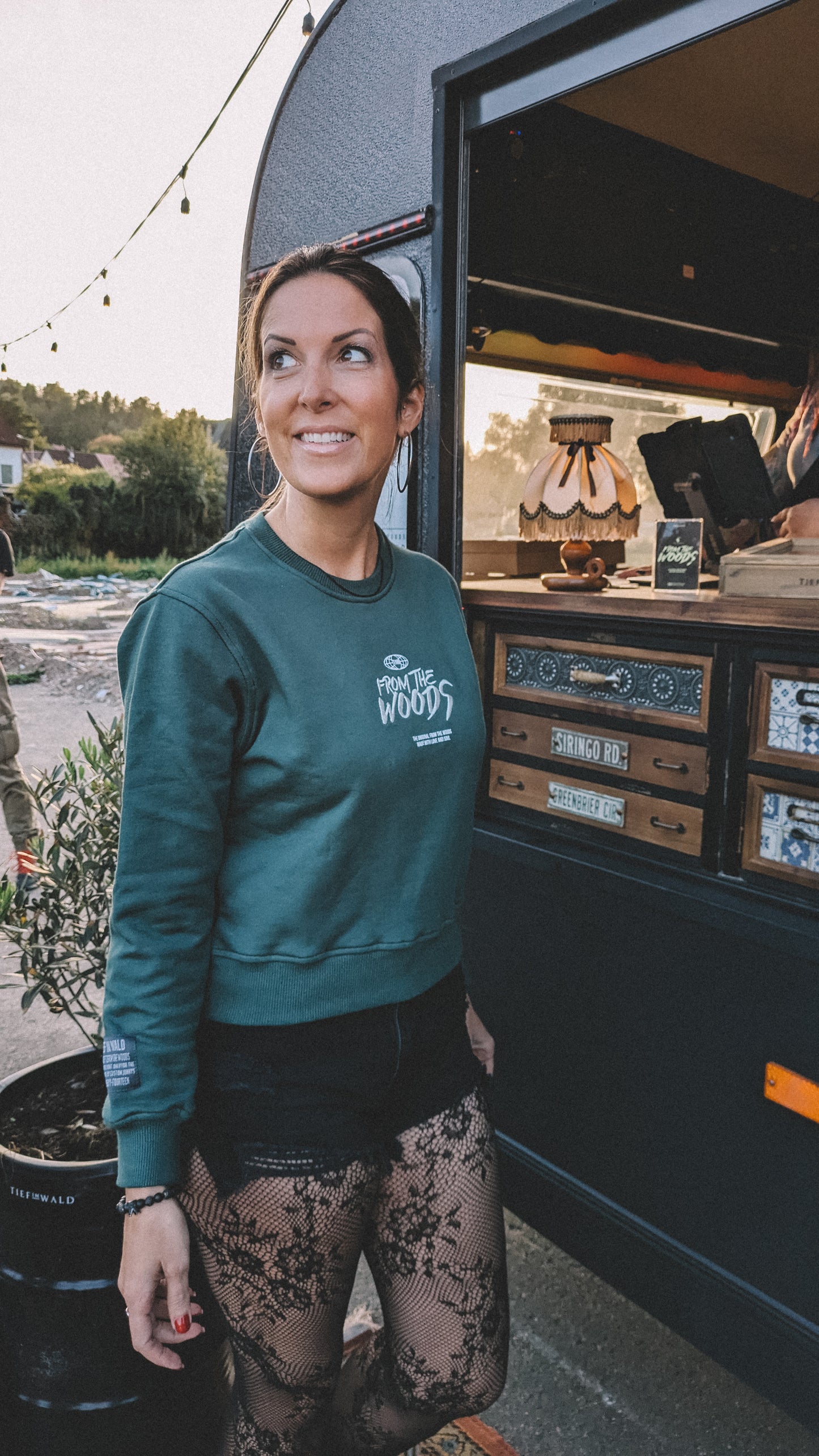 From the Woods | Girls Crop Pullover