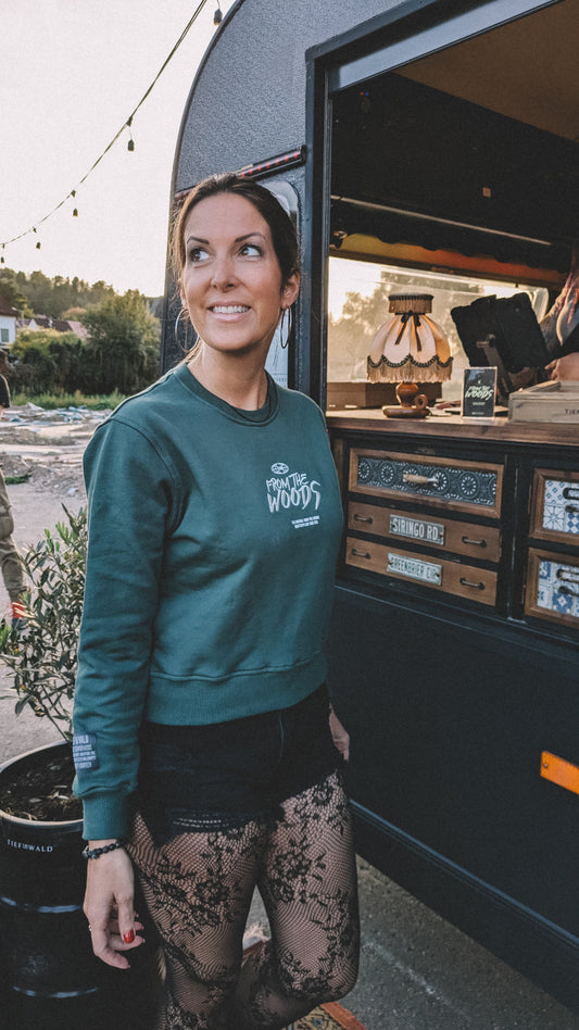 From the Woods | Girls Crop Pullover