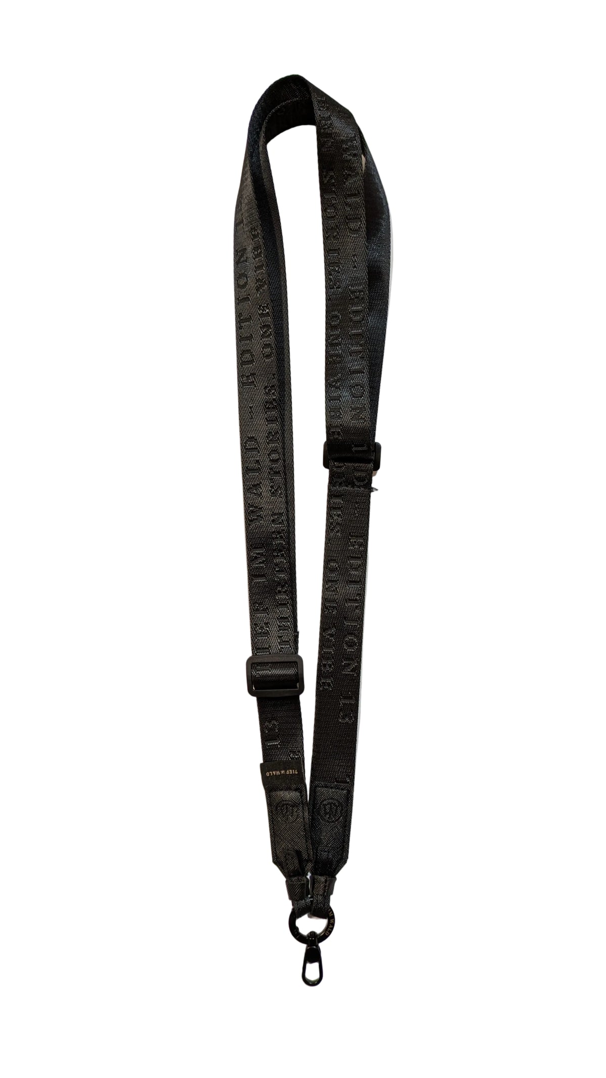 Schlüsselband TIW 25 Black / Gold