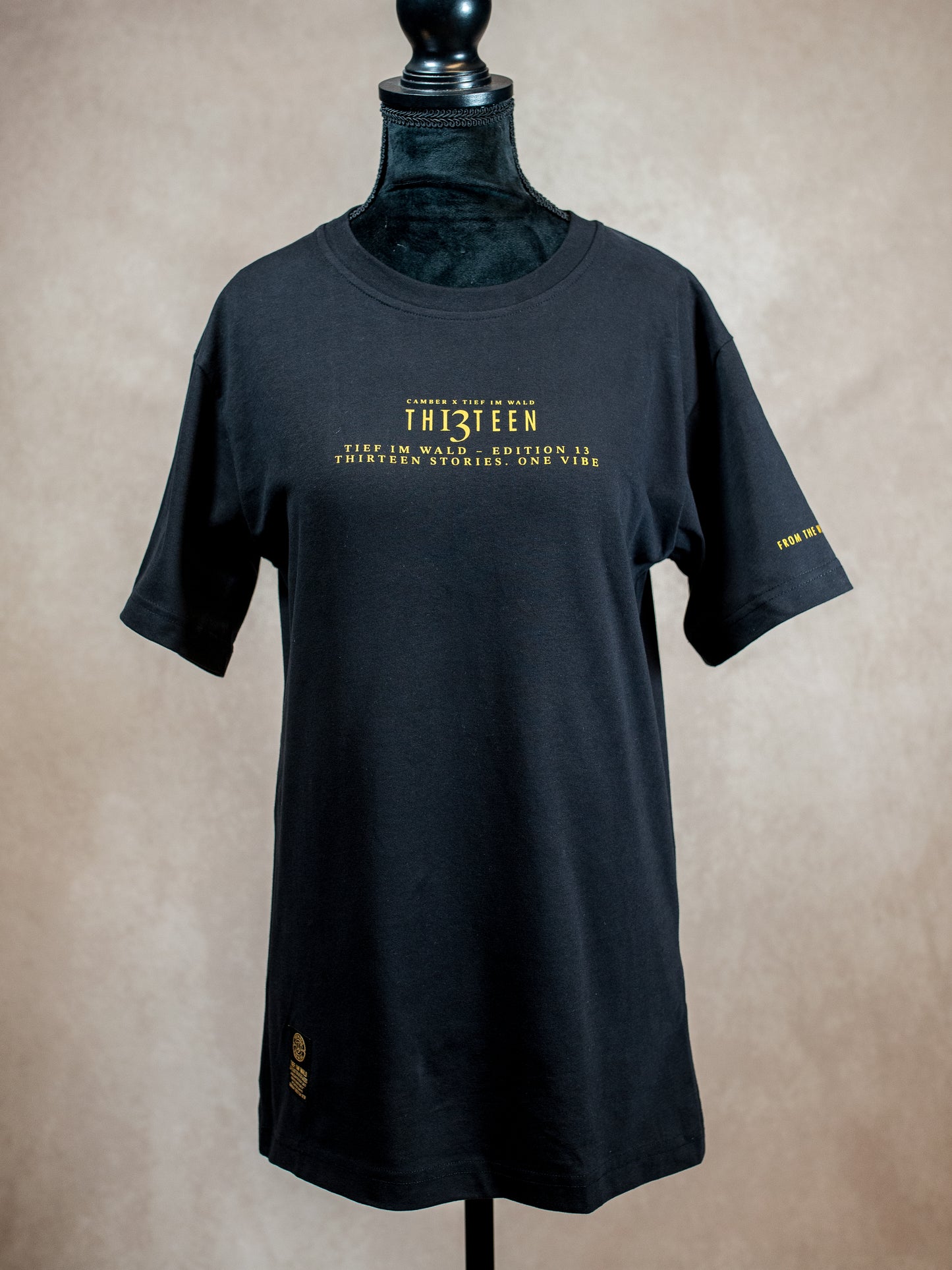 Thirtheen Schwarz T-Shirt