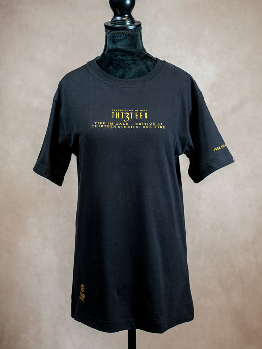 Thirtheen Schwarz T-Shirt