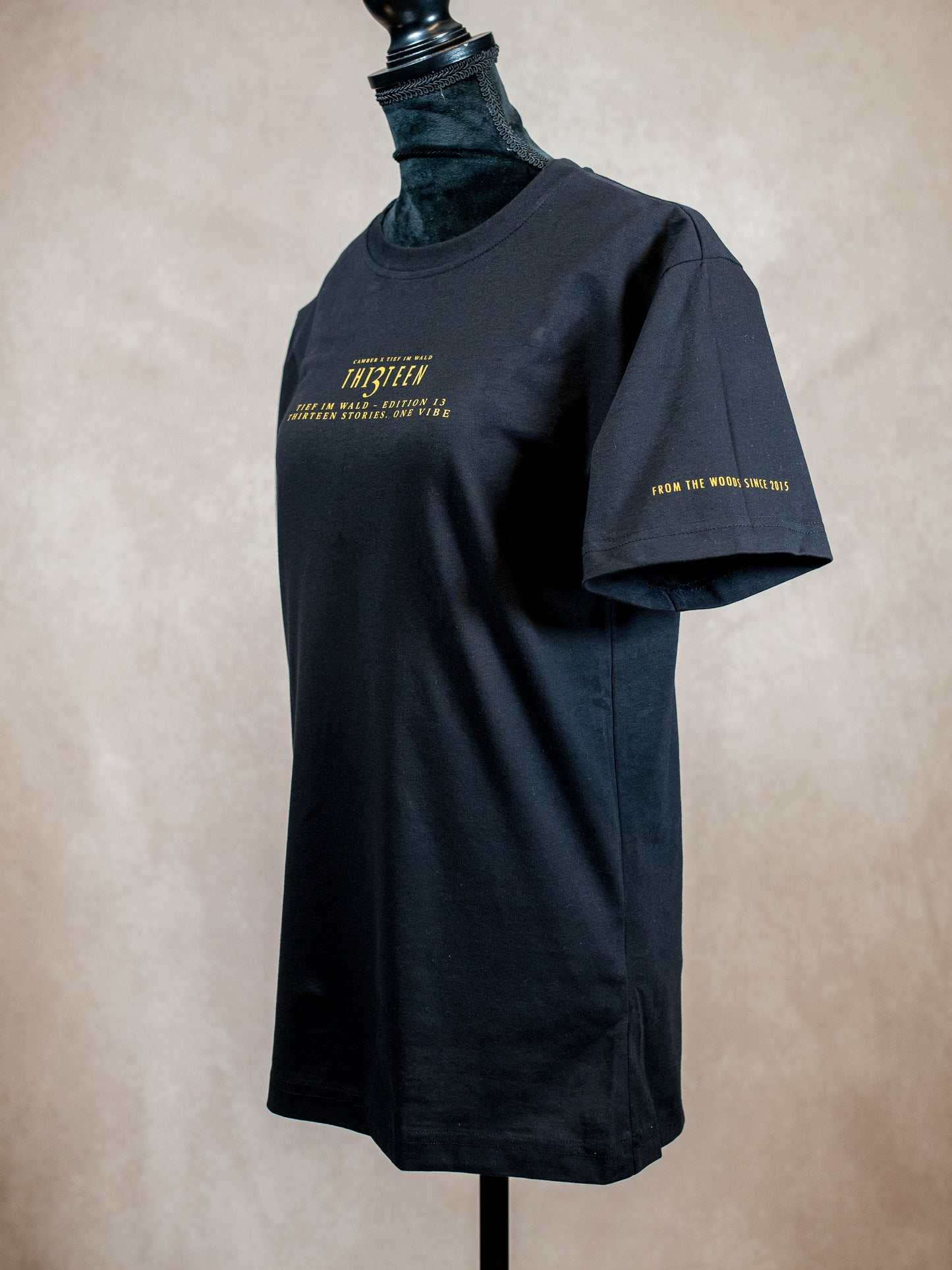 Thirtheen Schwarz T-Shirt