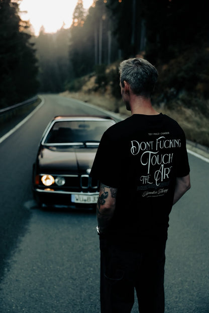 DON'T FUCKING TOUCH THE ART Colab T-Shirt  TIEF IM WALD × CAMBER