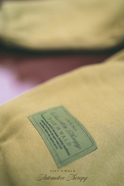 Hoodie grün "Automotive Therapie"