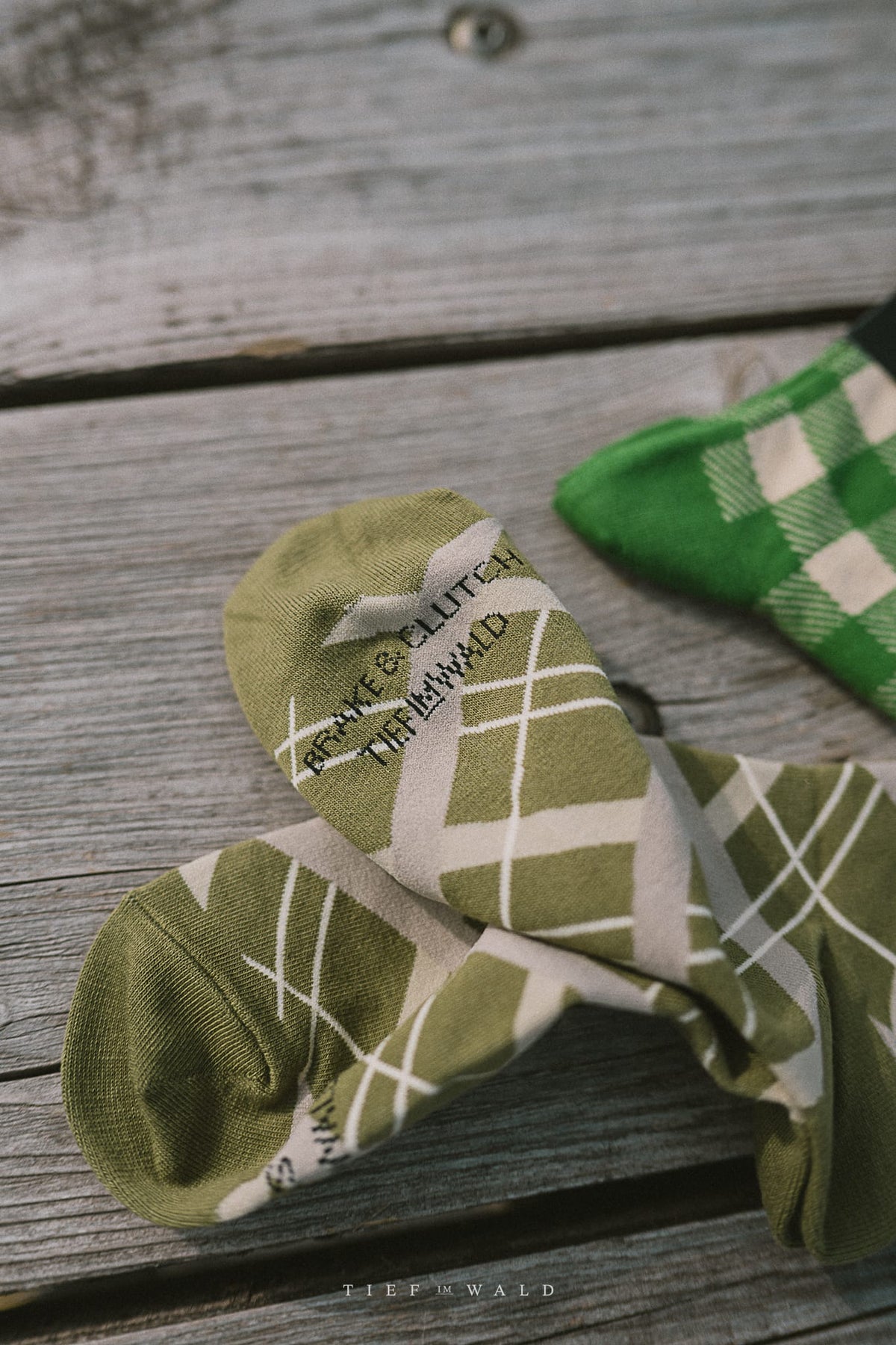 Socken | Tief im Wald | Grün